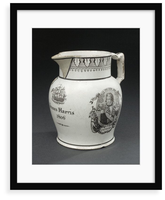 Earthenware jug by unknown