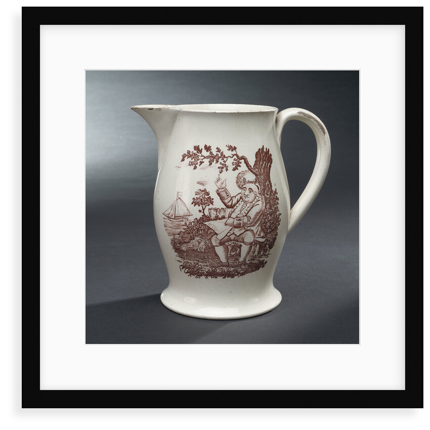 Creamware jug by Unknown
