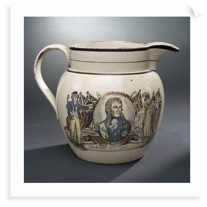 Creamware jug by unknown