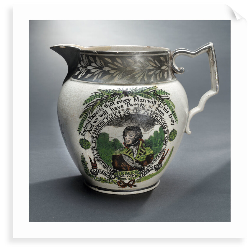 Creamware jug by unknown
