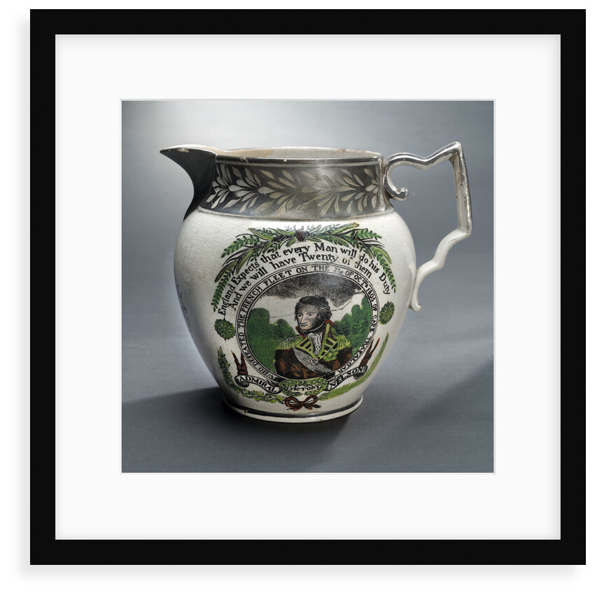 Creamware jug by unknown