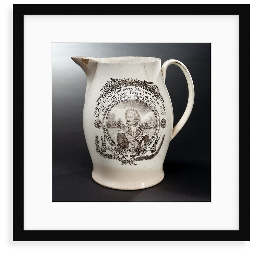 Creamware jug by unknown