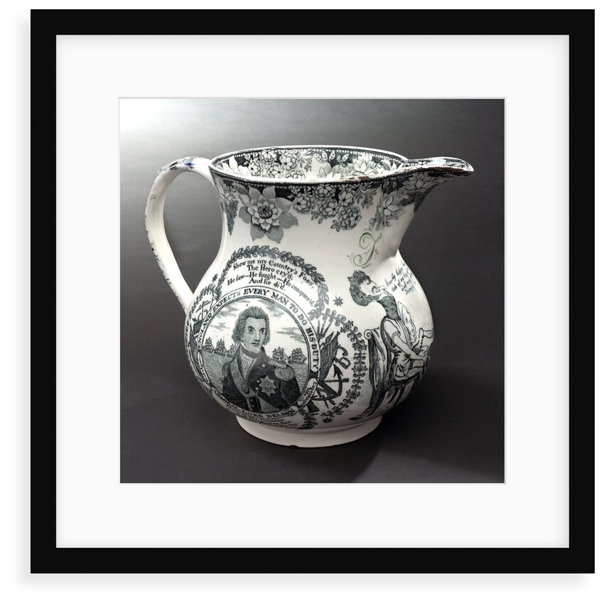 Earthenware jug by unknown