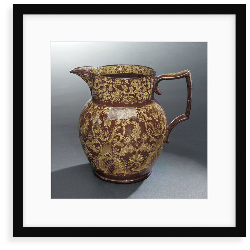 Earthenware jug by unknown