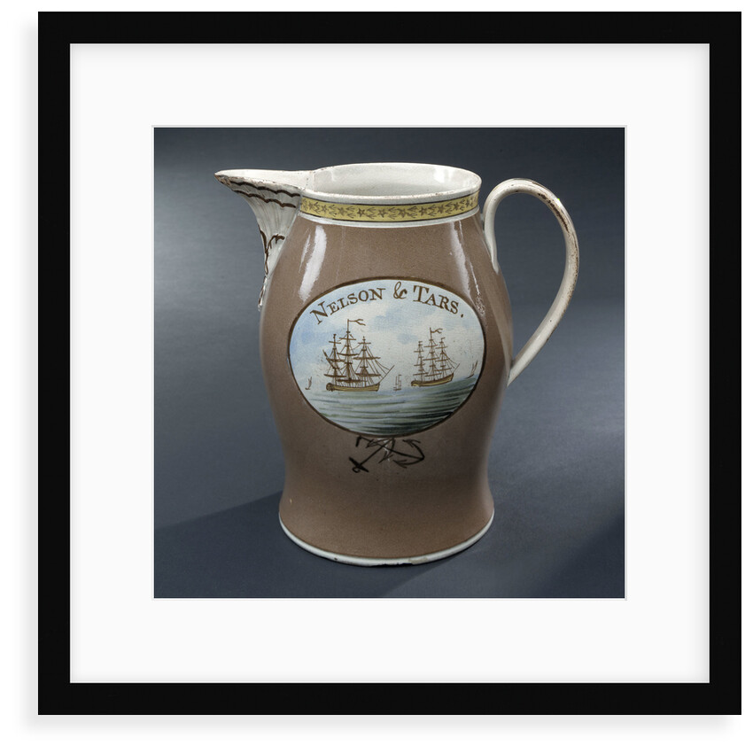 Earthenware jug by unknown