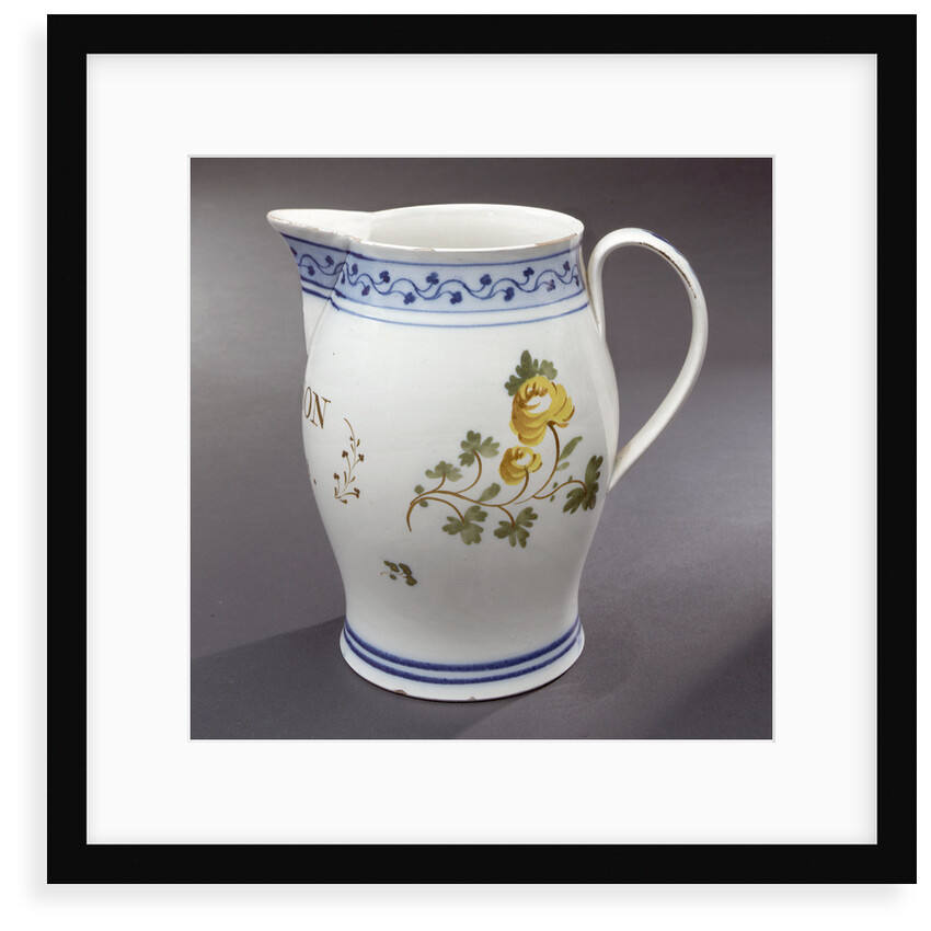 Earthenware jug by unknown