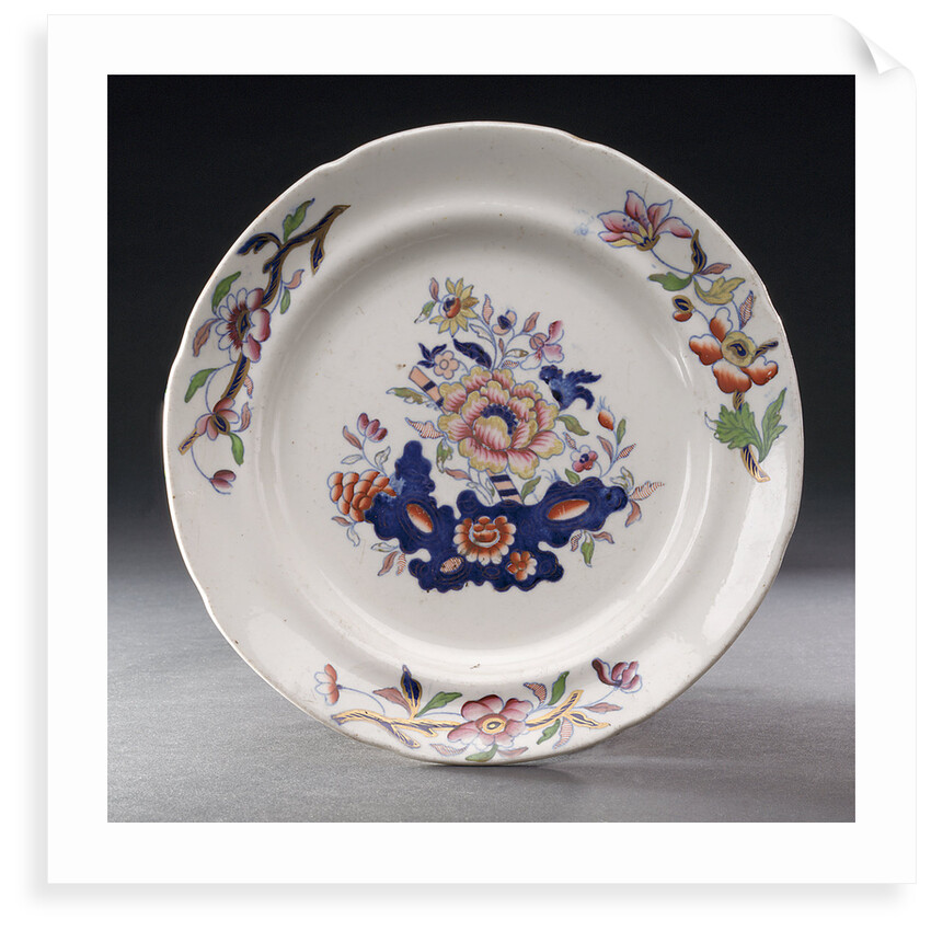 China plate by Davenport