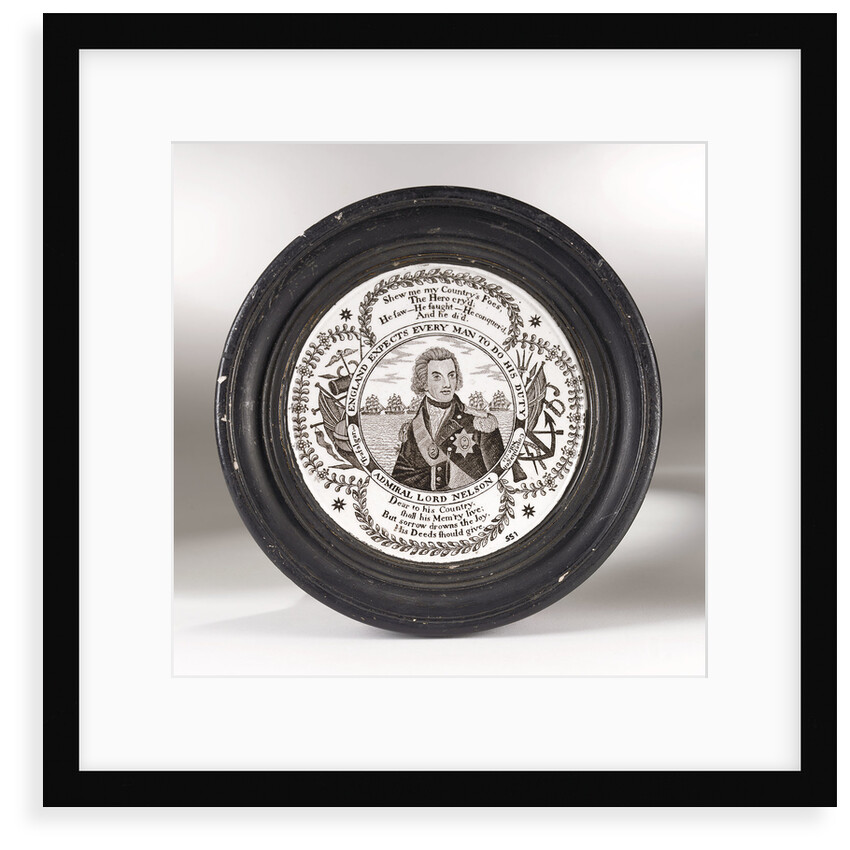 Earthenware plaque by Unknown