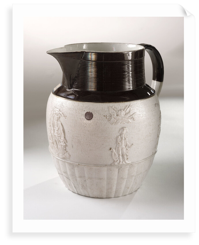 Stoneware jug by T. & J. Hollins