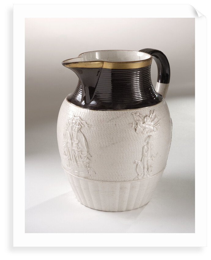 Stoneware jug by T. & J. Hollins