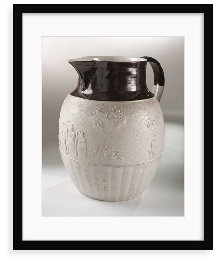 Stoneware jug by T. & J. Hollins