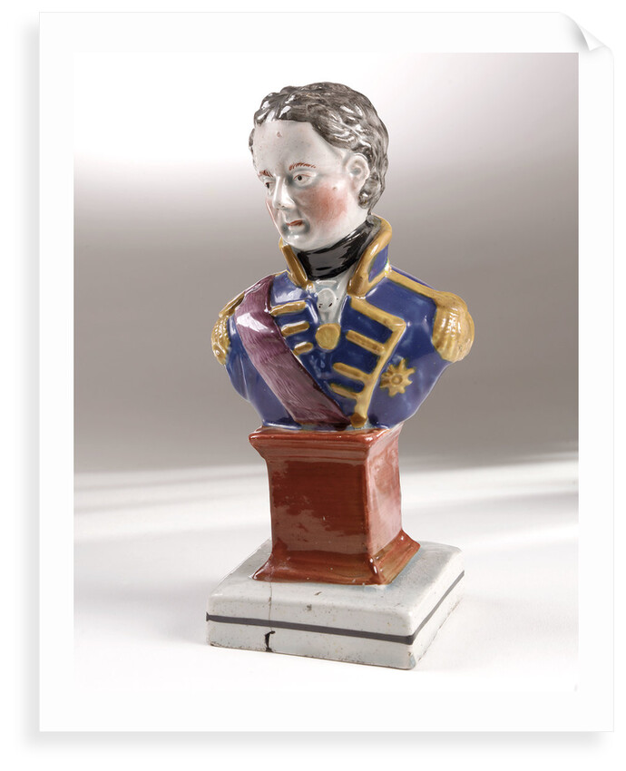 Bust depicting Vice-Admiral Horatio Nelson (1758-1805) by Unknown