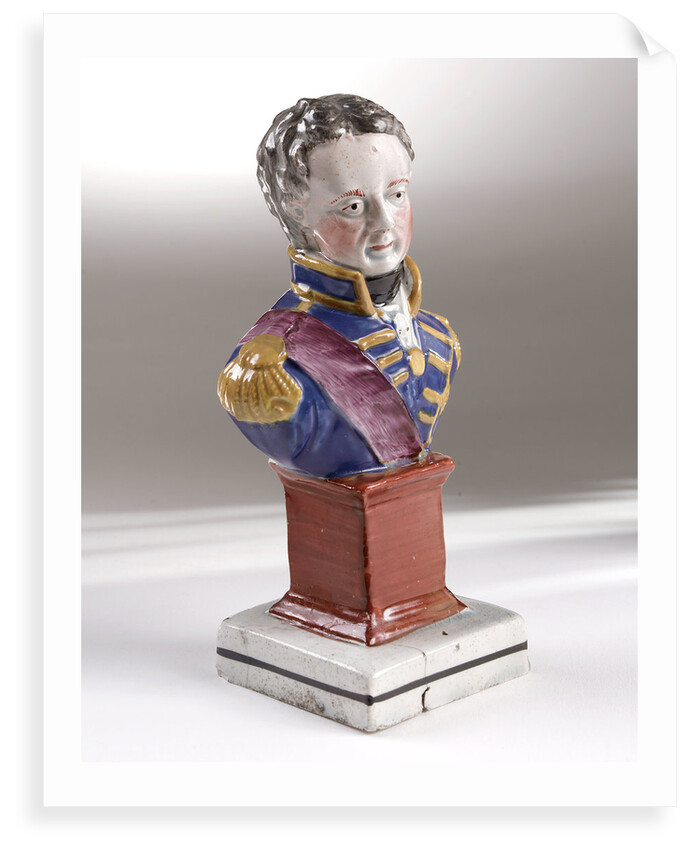 Bust depicting Vice-Admiral Horatio Nelson (1758-1805) by unknown