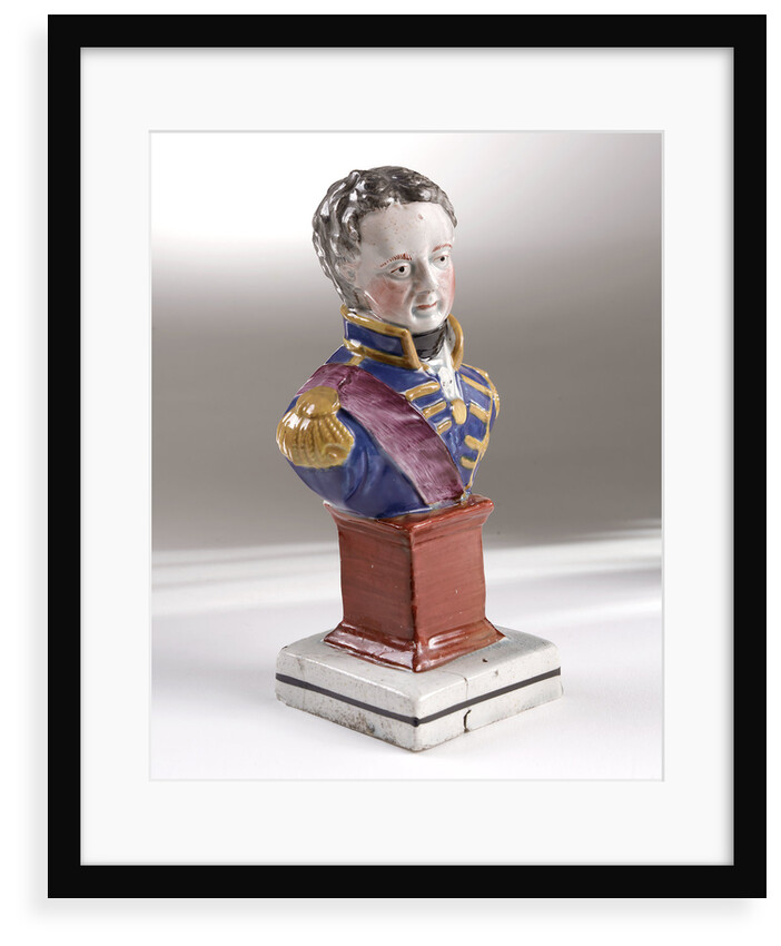 Bust depicting Vice-Admiral Horatio Nelson (1758-1805) by unknown