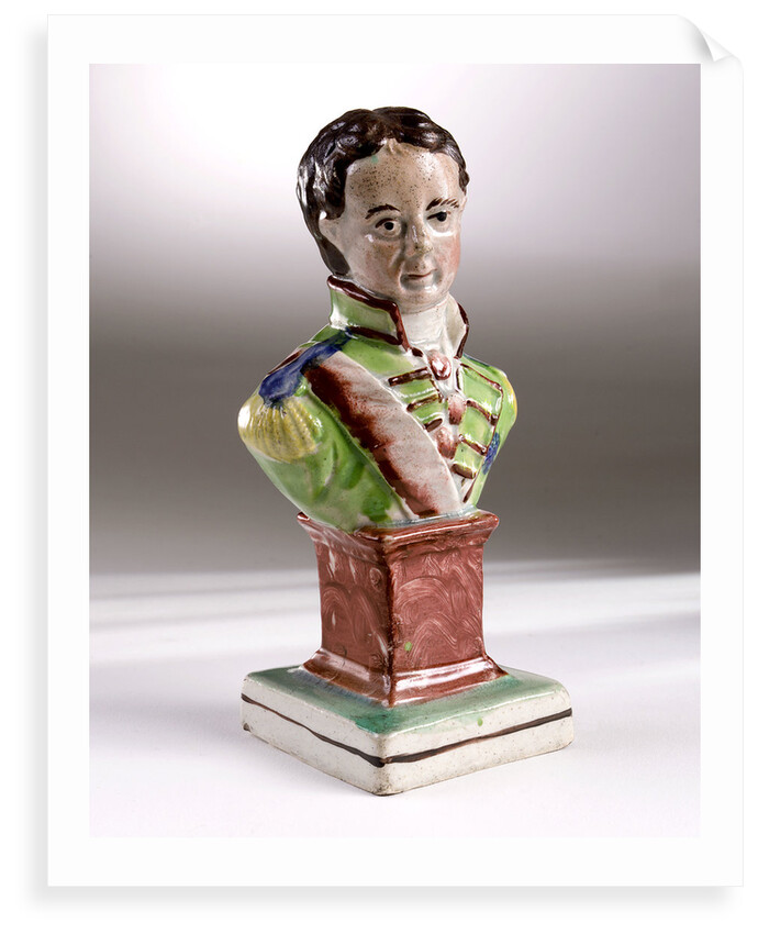 Bust depicting Vice-Admiral Horatio Nelson (1758-1805) by unknown