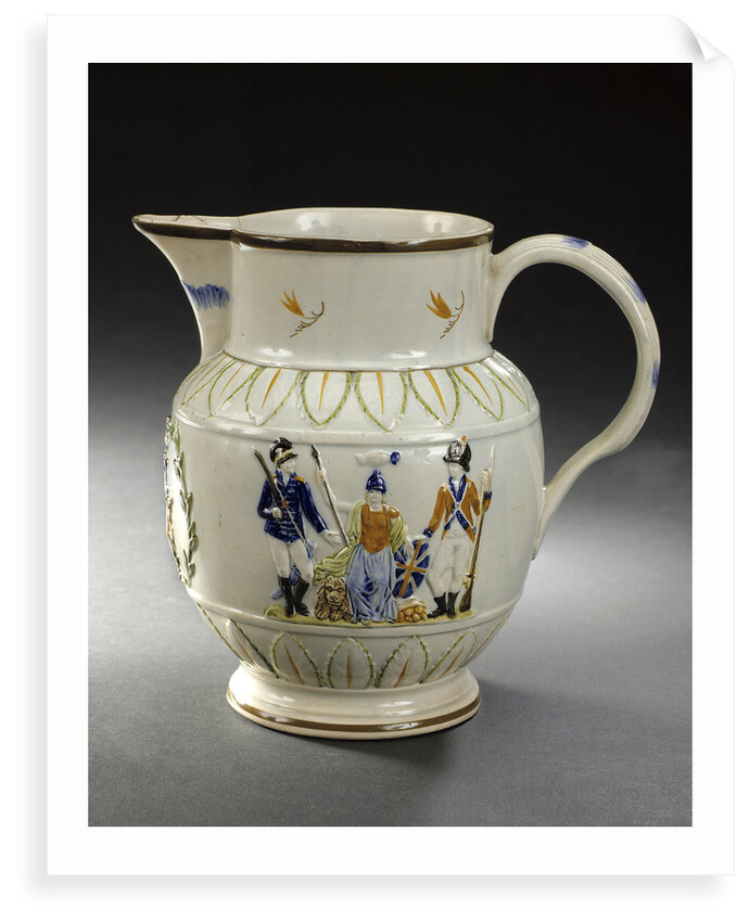 Pratt ware jug by unknown