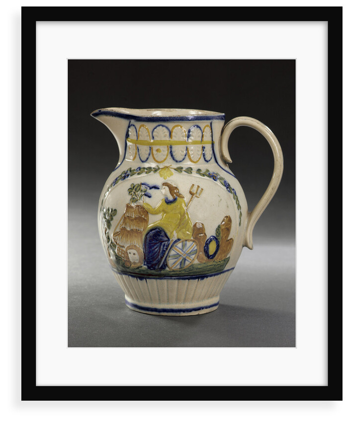 Pratt ware jug by Unknown