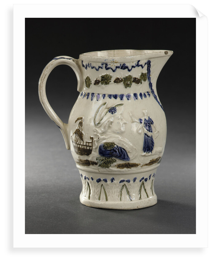 Pratt ware jug by Unknown