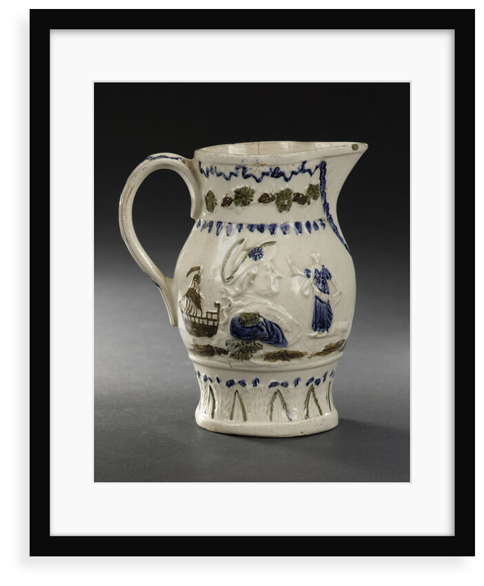 Pratt ware jug by Unknown