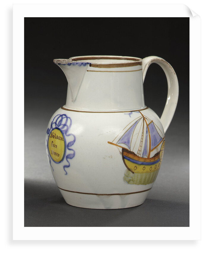 Earthenware jug by Unknown