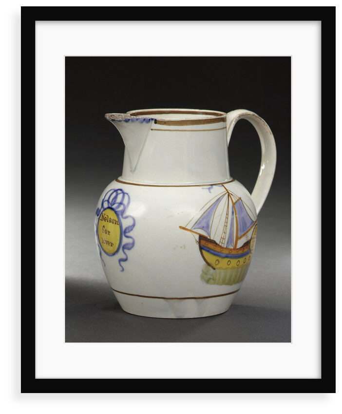 Earthenware jug by Unknown