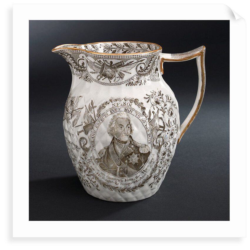 Earthenware jug by unknown