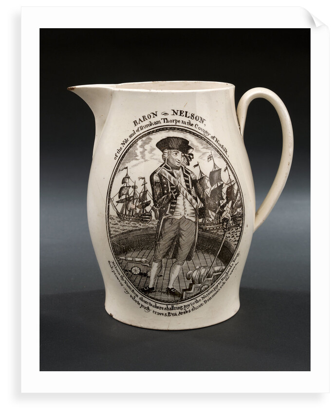 Creamware jug by Unknown