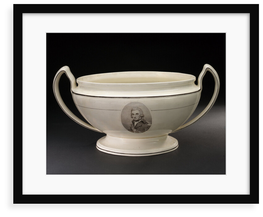Creamware soup tureen by Worthington