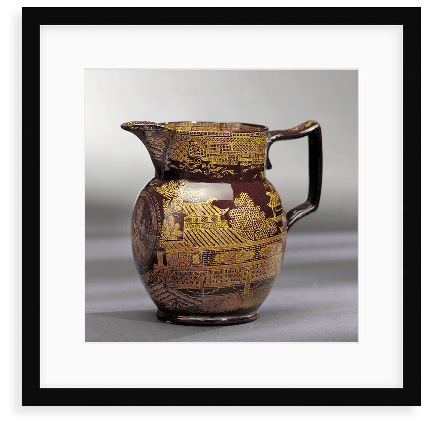 Earthenware jug by unknown