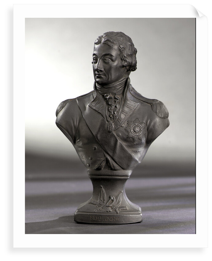 Bust depicting Vice-Admiral Horatio Nelson (1758-1805) by unknown