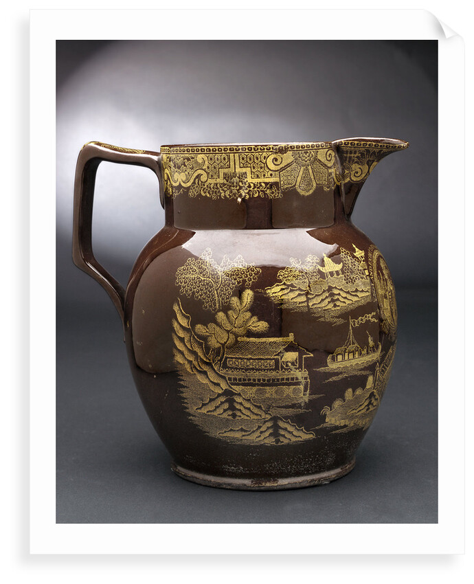 Earthenware jug by unknown