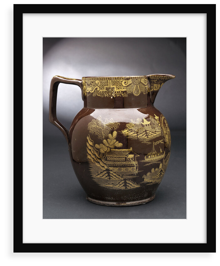 Earthenware jug by unknown