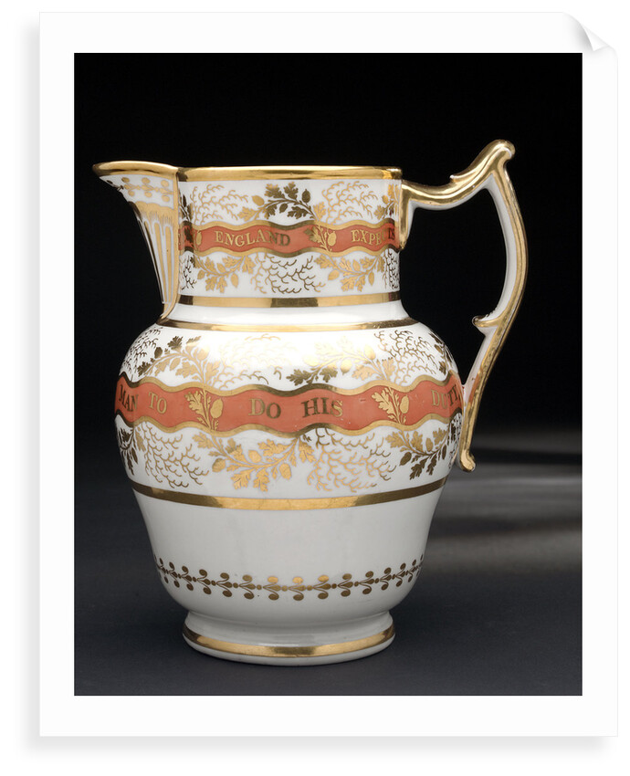 Porcelain jug by Flight & Barr