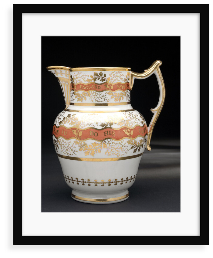 Porcelain jug by Flight & Barr