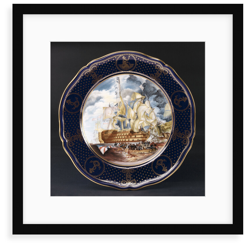 Bone china plate by Spode Ltd.