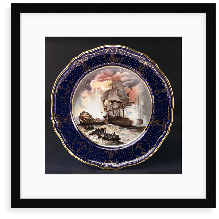 Bone china plate by Spode Ltd.