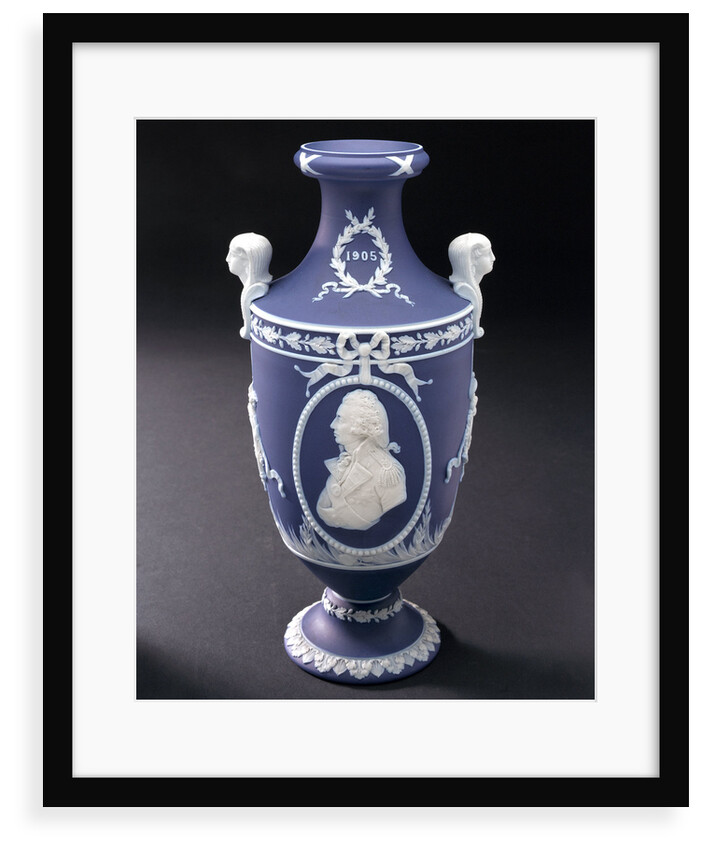 Vase commemorating Vice-Admiral Horatio Nelson (1758-1805) by Josiah Wedgwood & Sons Ltd.