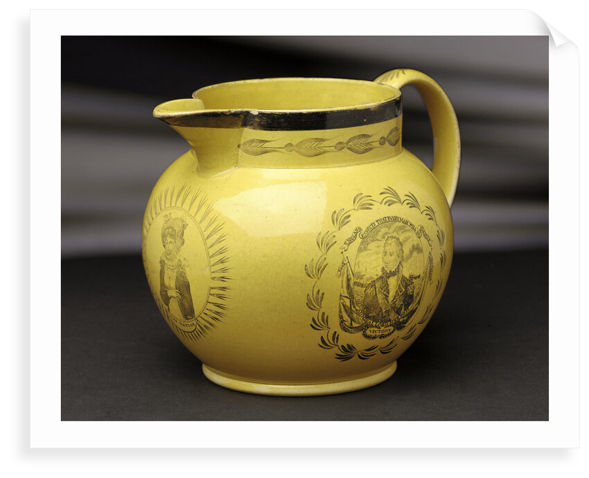 Earthenware jug by unknown
