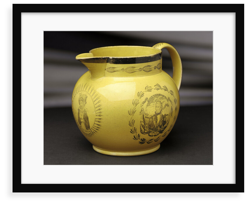 Earthenware jug by unknown