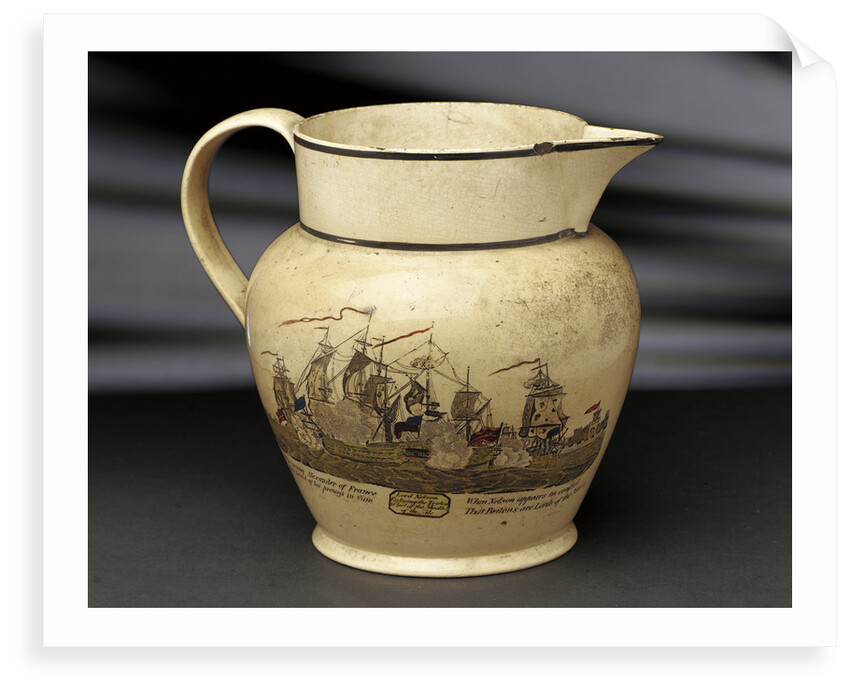 Creamware jug by unknown