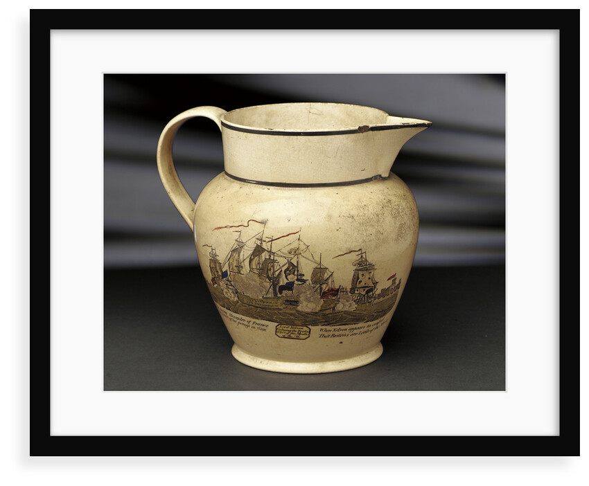 Creamware jug by unknown