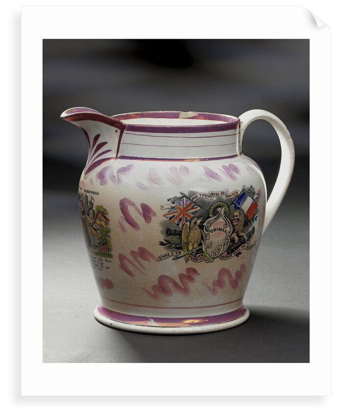 Earthenware jug by Unknown