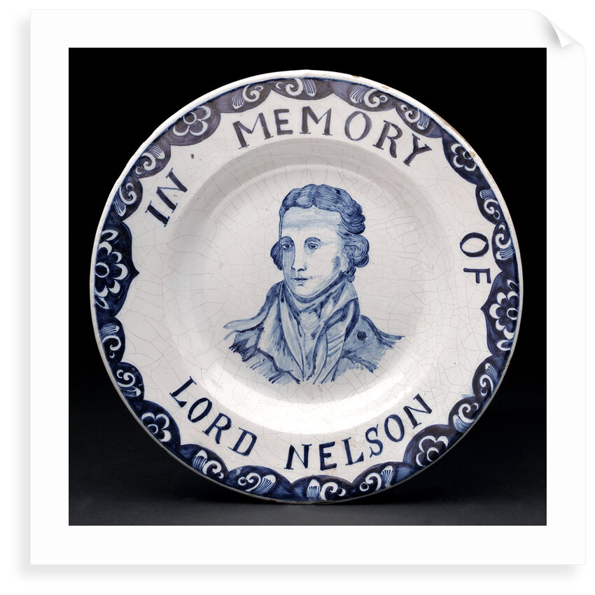 Delftware plate by unknown