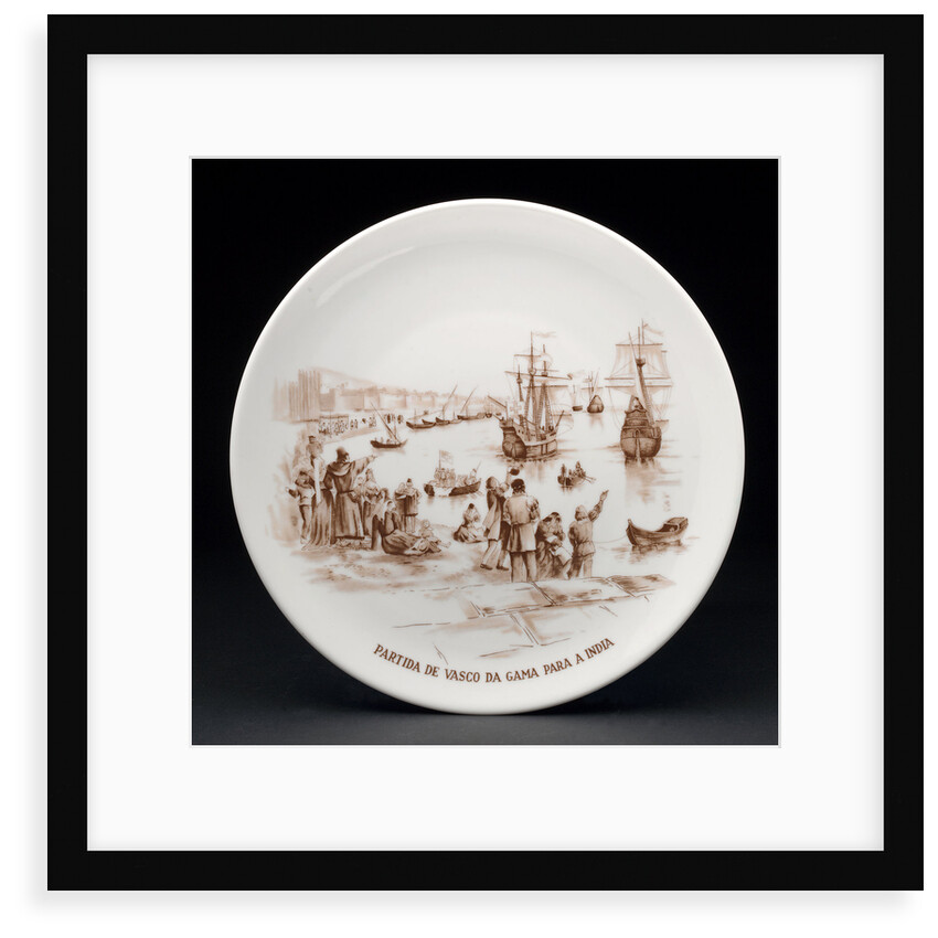 Porcelain plate by Vista Alegre