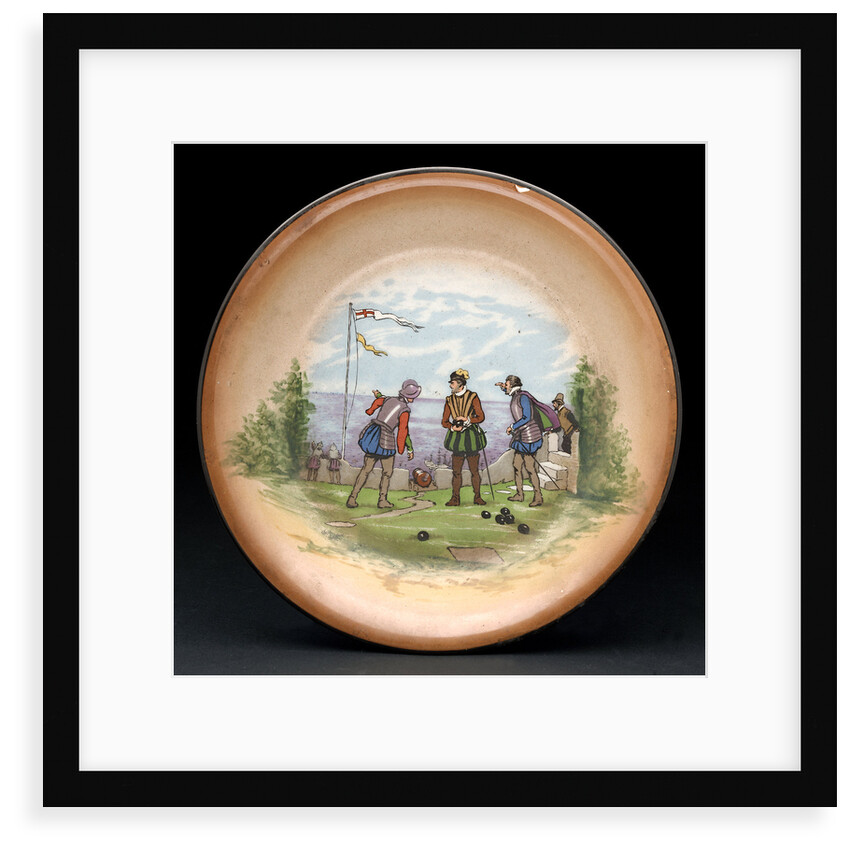 Porcelain dish by Burgess & Leigh Ltd