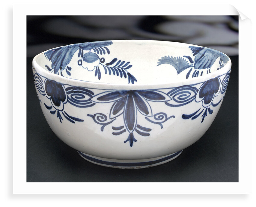 Delftware bowl by unknown