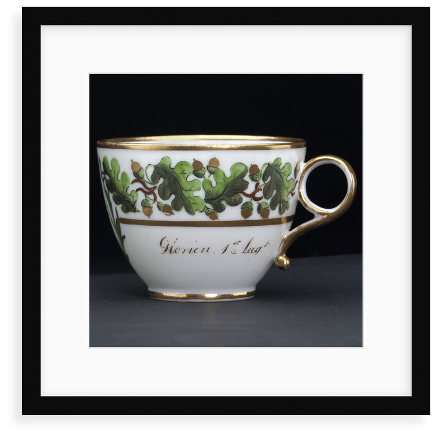 Teacup, part of a tea service that belonged to Vice-Admiral Horatio Nelson (1758-1805). by unknown