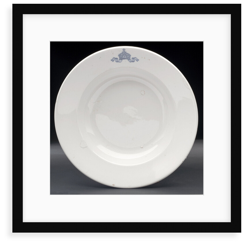 Earthenware plate by Franz Ant Mehlem