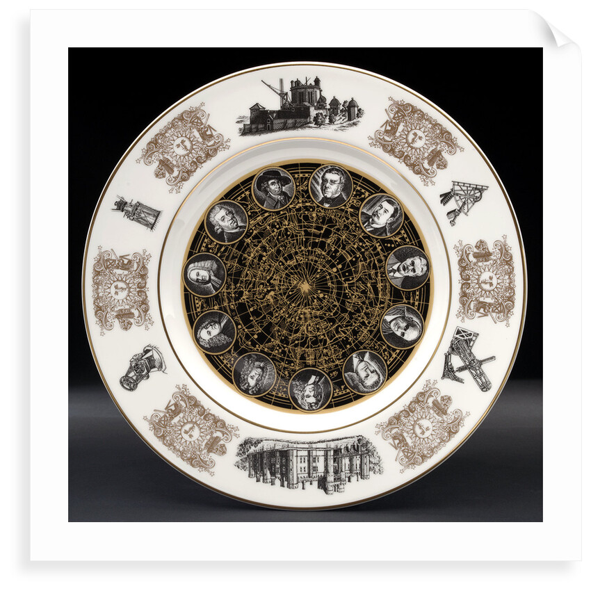Bone china plate by Josiah Wedgwood & Sons Ltd.