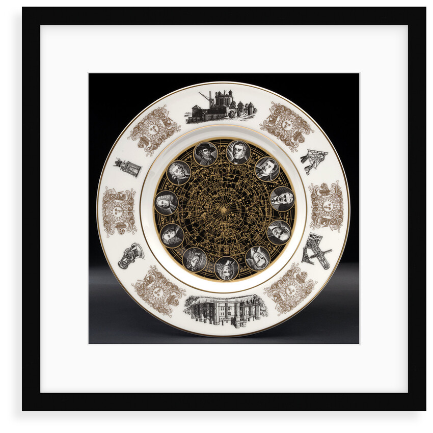 Bone china plate by Josiah Wedgwood & Sons Ltd.